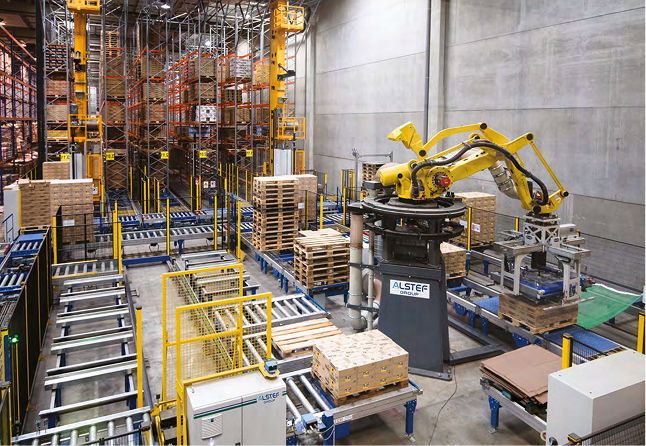 Planning automation & real-time order tracking at a part-level facility